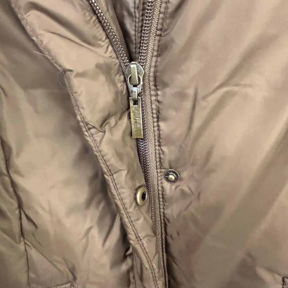 Cole Haan Brown Puffer Coat - Picture 5 of 6